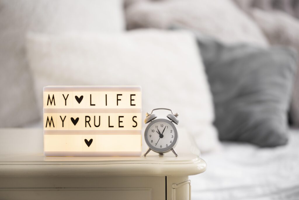 my life my rules message lightbox