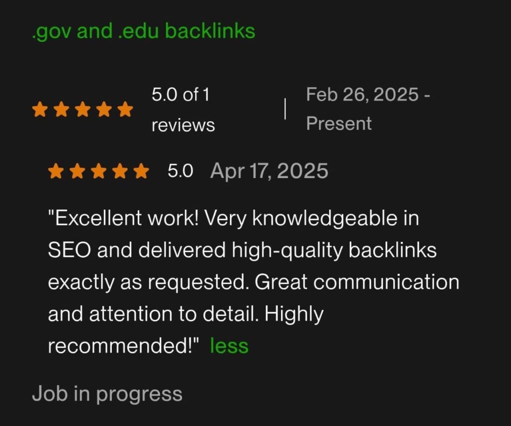 client reviews